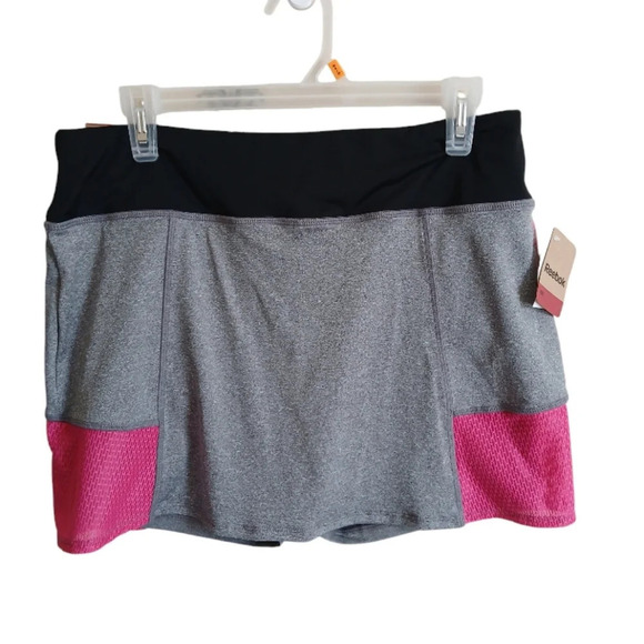 Reebok Women's Gray and Pink Skort size large - Picture 1 of 6